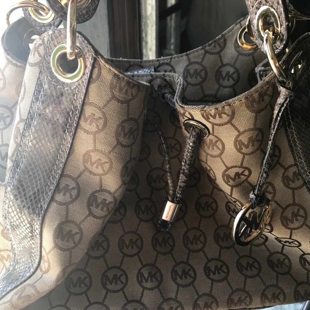 MK monogram Michael Kors bag